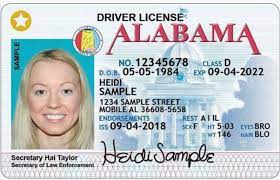 Alabama Fake Driving License