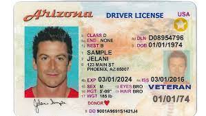 Arizona Fake Driving License