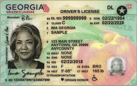 Georgia Fake Driving License