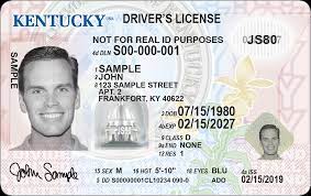 Kentucky Fake Driving License