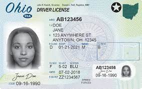 Ohio Fake Driving License