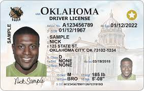 Oklahoma Fake Driving License