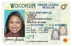 Wisconsin Virginia Fake Driving License