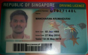 Singapore Fake ID Card