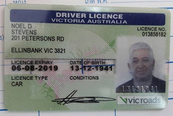 Victoria Fake Driver Licence