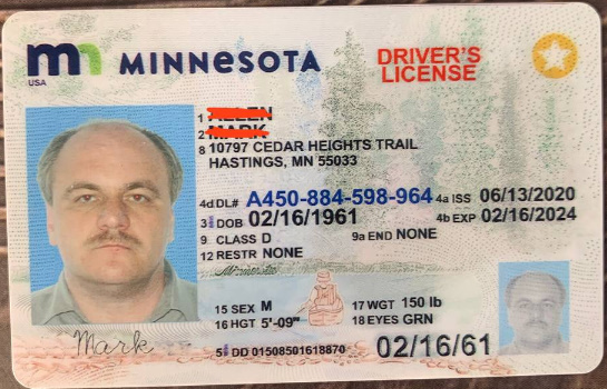Minnesota Fake Drivers license