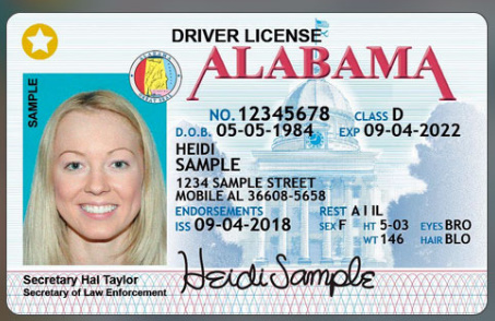 Alabama Fake Drivers license