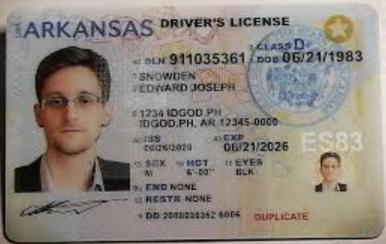 Arkansas Fake Drivers License