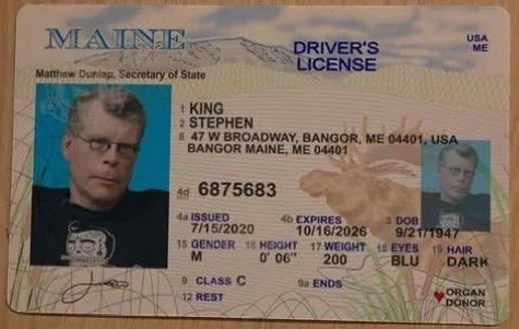 Maine Fake Driver License