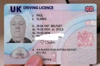 Uk Fake Driver'S Licence