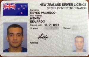 New Zealand Fake Driver’s Licence